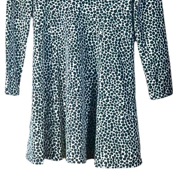 Mara Hoffman Strata Spotted Polka Dot Fit & Flare Black & White Dress Size L 📦 - Picture 8 of 10